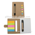 ECO Sticky Memo Notepad With Pen